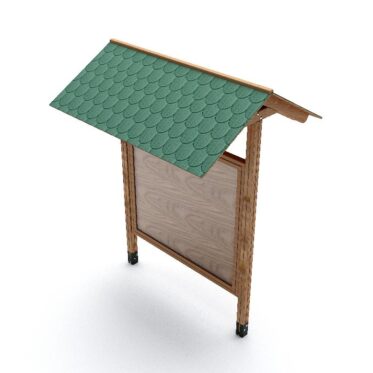 Information kiosk with tegola